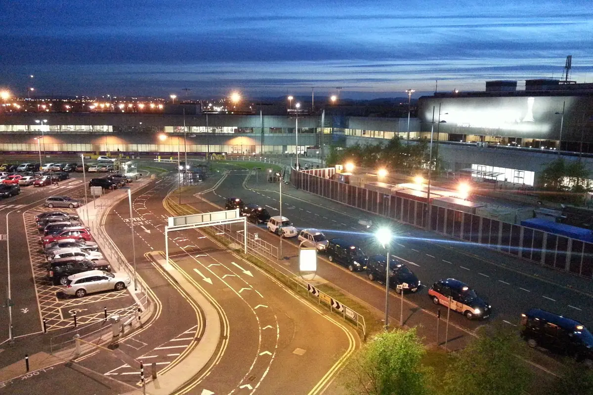 Airport parking or taxi from Dewsbury?