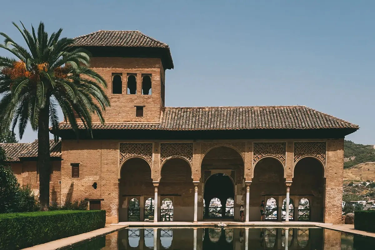 Gardens at the Alhambra in Granada