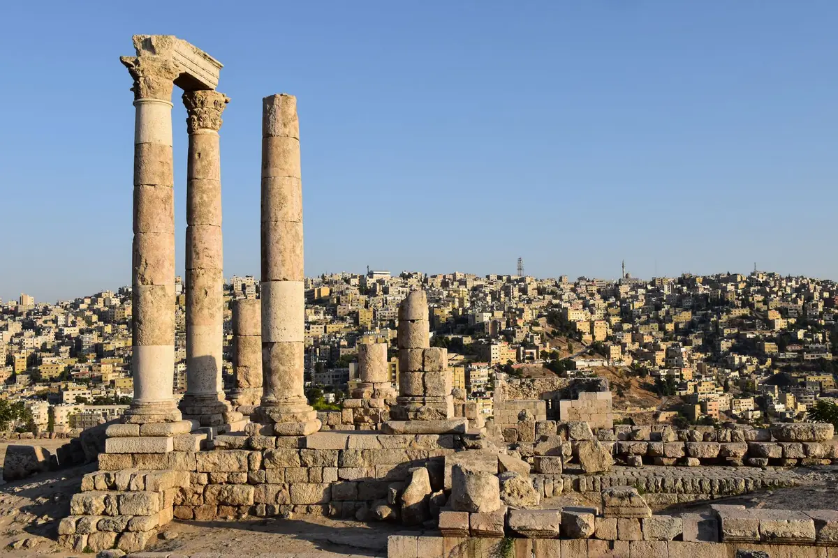 Ruins at the Amman Citadel