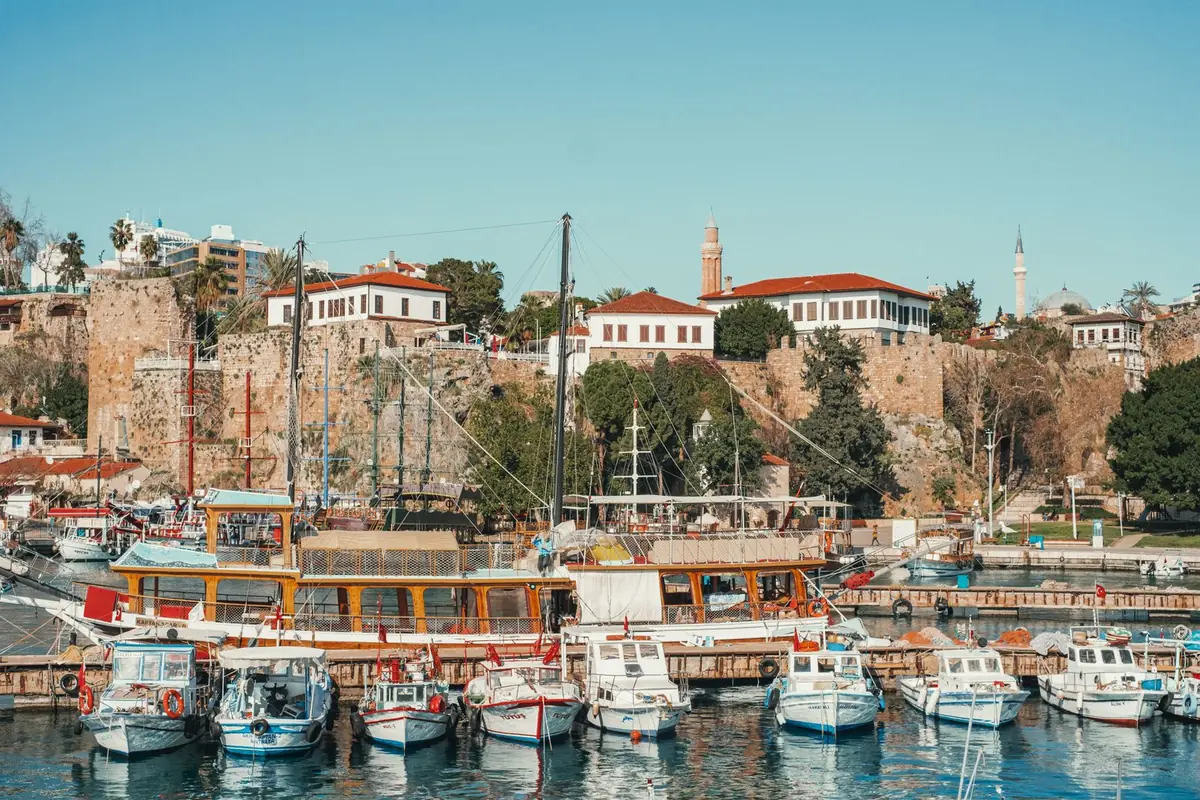 The harbour in Antalya's old town